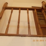 balustrada din lemn