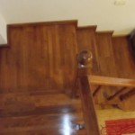 scari din lemn pe metal