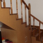 scari din lemn pe metal