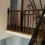 balustrada din lemn