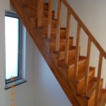 scari din lemn pe vanguri