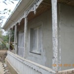 balustrada exterioara din lemn