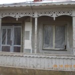 balustrada exterioara din lemn