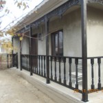 balustrada exterioara din lemn