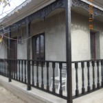 balustrada exterioara din lemn
