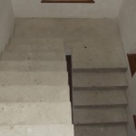 scari din lemn pe beton
