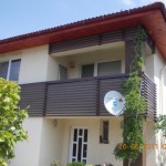 balustrada din lemn exterior