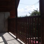 balustrada din lemn exterioara