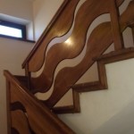 balustrada din lemn