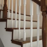 balustrada din lemn