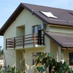 balustrada exterioara lemn