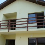balustrada exterioara lemn