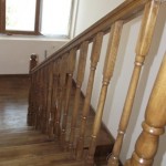 balustrade din lemn