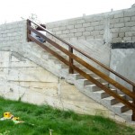 balustrade exterior lemn