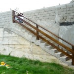 balustrade exterior lemn