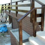 balustrade exterior lemn