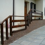 balustrade exterior lemn