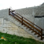 balustrade exterior lemn