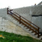 balustrade exterior lemn