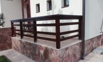 balustrada lemn exterior